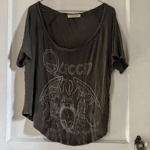 Free People Queen shirt